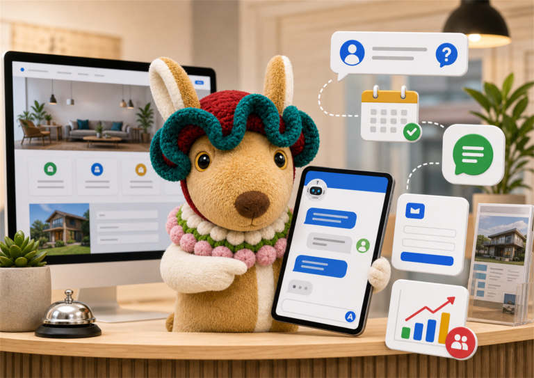 AI chatbot for small business website