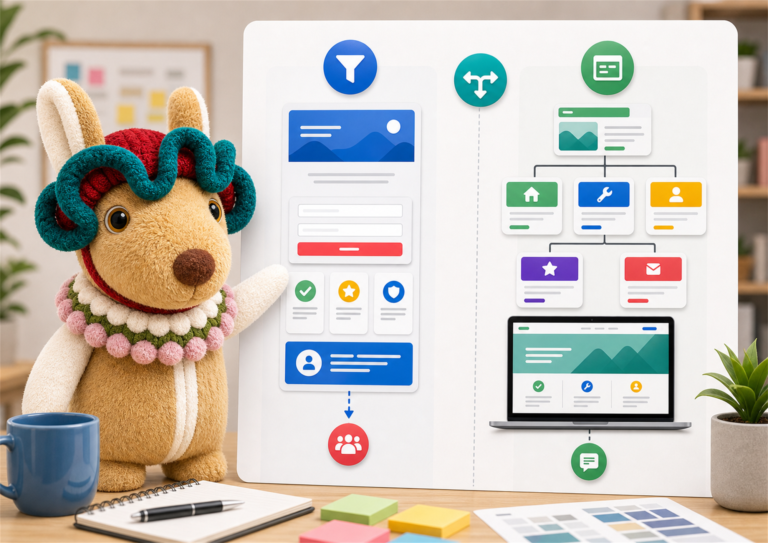 landing page vs website