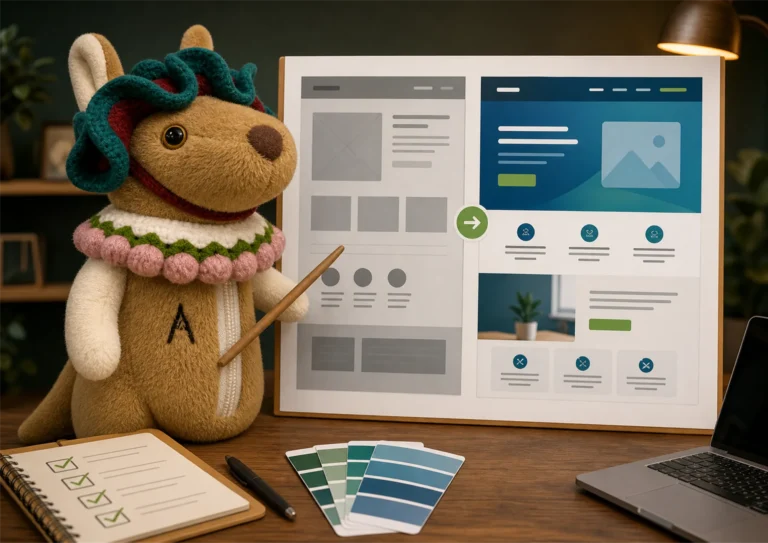 website redesign checklist for small business